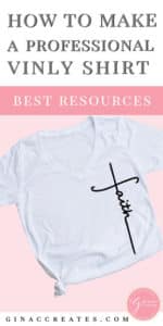 How to make a Professional Vinyl T-shirt using your Cutting Machine