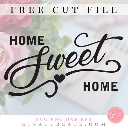 home sweet home free svg