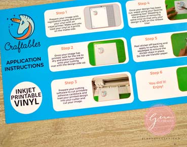 How to use Printable Waterproof Vinyl on a mug