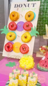 fruit donuts party ideas
