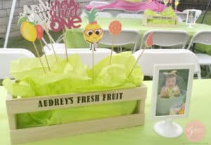 fruit party centerpiece