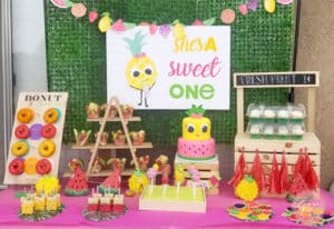 fruit berry sweet birthday party