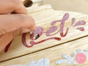 HOW TO USE MODGE POD FOR GLITTER LETTER SIGN