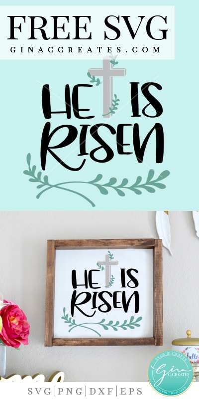 EASTER SVG, HE IS RISEN FREE SVG