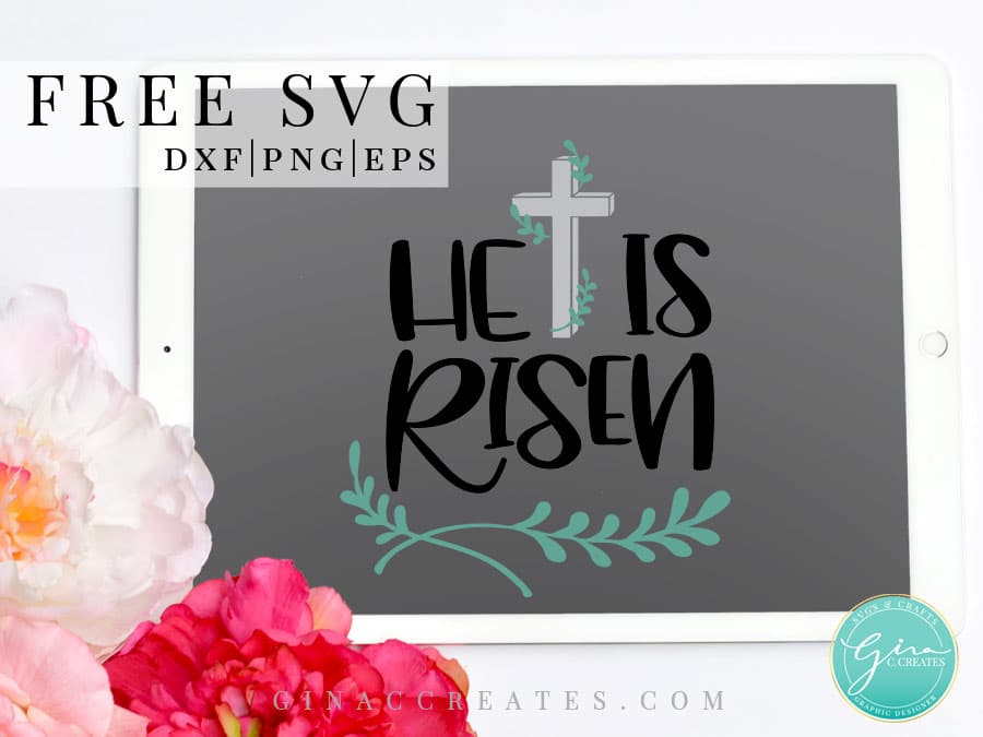 EASTER SVG, HE IS RISEN FREE SVG