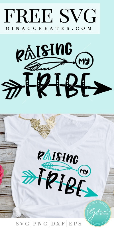 mom t-shirt ideas, raising my tribe svg cut file