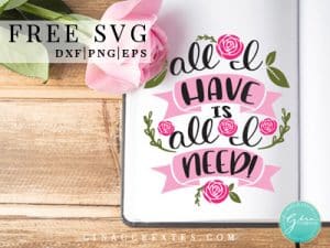 spring pillow, spring free svg, All I need