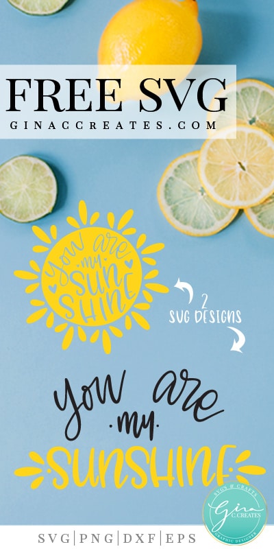 free svg, you are my sunshine