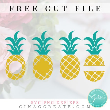 pineapple free svg file