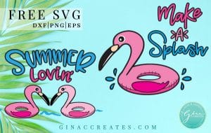 summer flamingo free svg, pool svg
