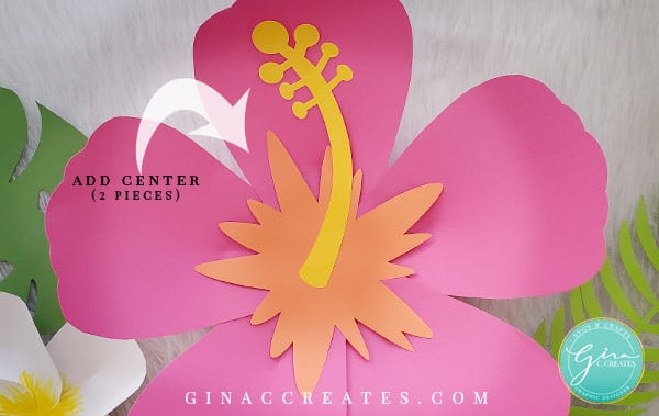 hibiscus paper flower tutorial