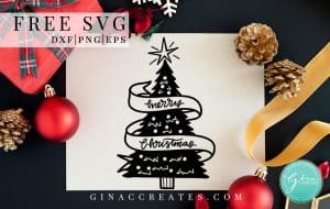 Christmas Tree SVG Cut File
