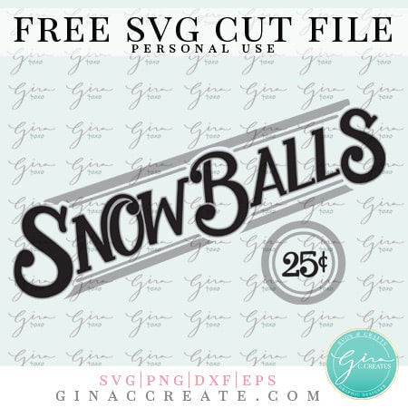 Free SVG snowballs 25 cents, Christmas crafts
