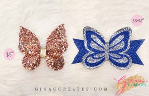 butterfly hair bow free svg template gina c creates