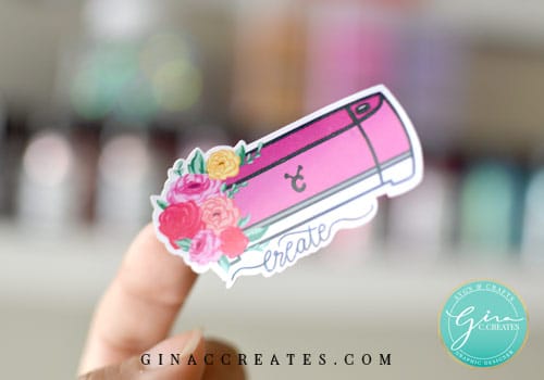 crafting sticker cricut machine flowers