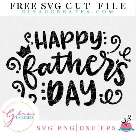 free Happy Father's Day SVG cut file