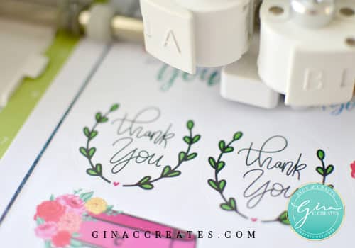 free thank you sticker printable for packages print and cut
