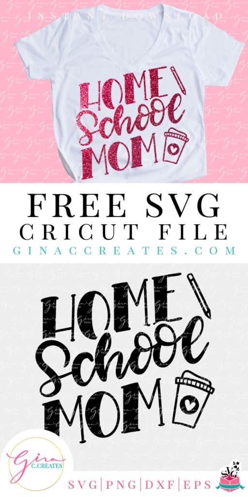 home school mom free svg