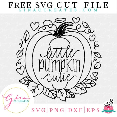 free little pumpkin cuties svg