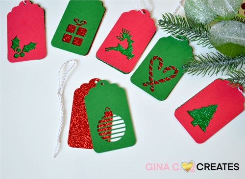 free Christmas Holiday gift tags SVG