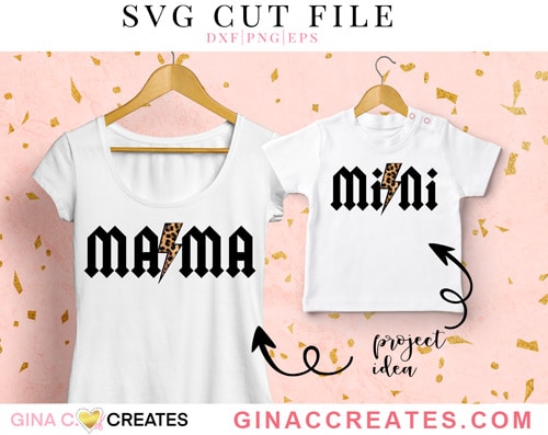 acda Mama and Mini SVG