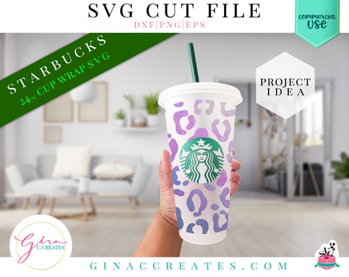starbucks-cup-leopard-wrap-template-svg – Gina C. Creates