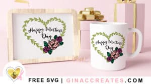 free happy mother's day svg cut file
