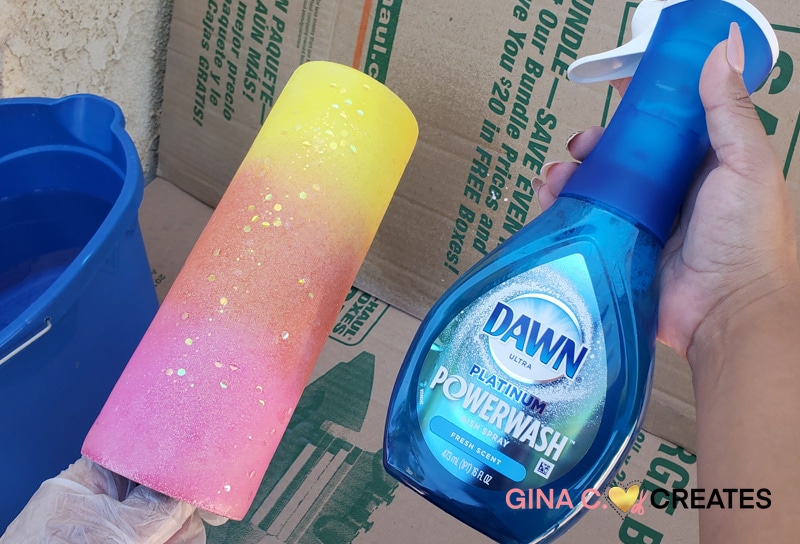 DIY Dawn Powerwash - Chaotically Yours