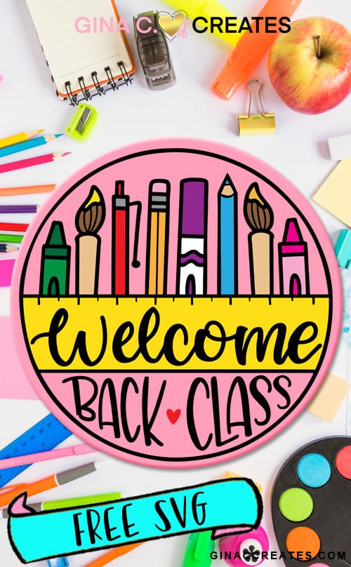 free back to school svg cut files