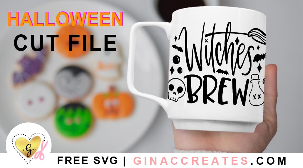 free Halloween SVG, Witches Brew SVG