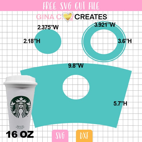 Louis Vuitton Starbucks Cup SVG Free