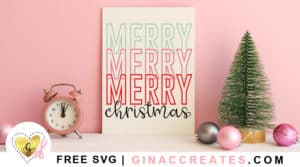 diy Christmas decor, Cricut free svg, holiday crafting