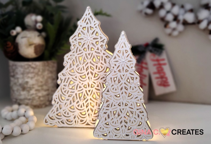 layered Christmas tree mandala, free svg, cricut craft