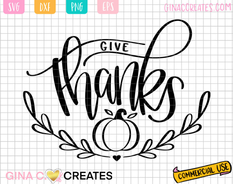 give thanks svg, thanksgiving svg