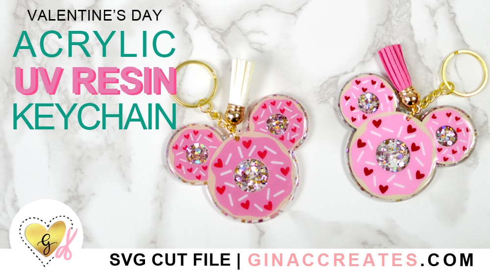 how to make acrylic keychains with cricut
