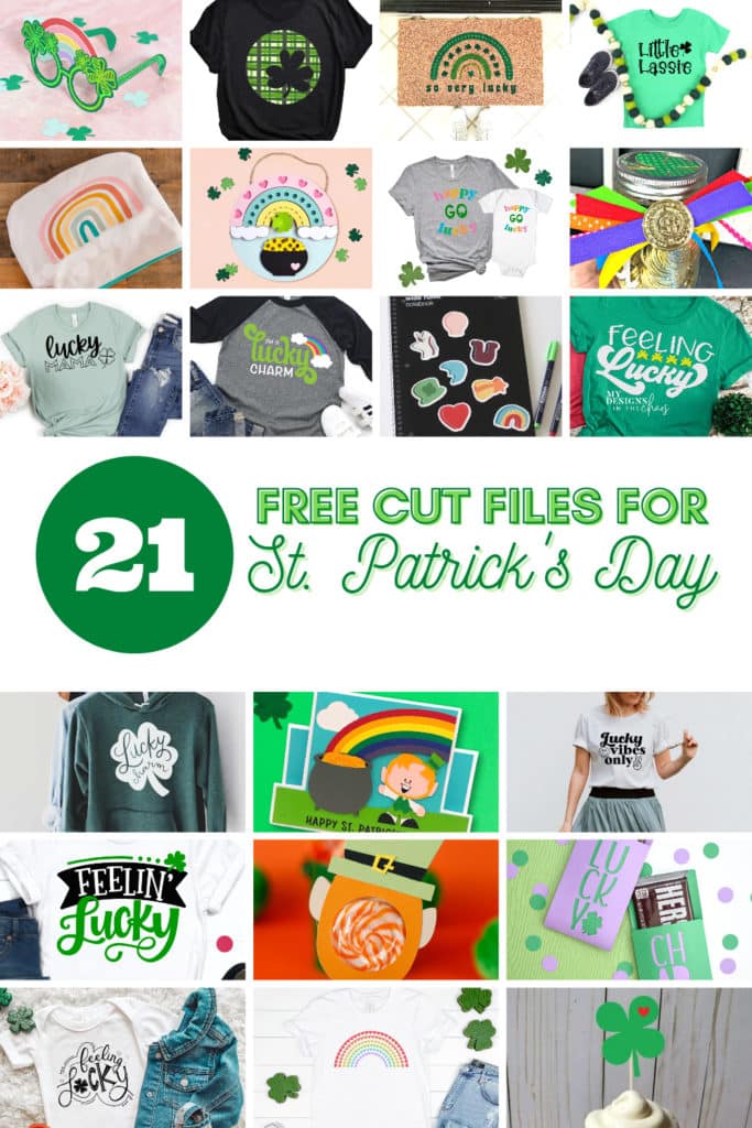 free St. Patrick's day svg Cricut files
