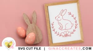 Easter Bunny SVG Cut File