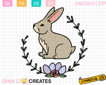 Easter Bunny SVG Cut file