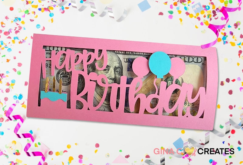 How to Make DIY Money Holders for any Occasion with Cricut 