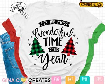 it's the most wonderful time of the year SVG, Christmas SVG