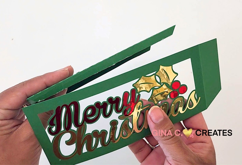 Christmas Money Sleeve free SVG File