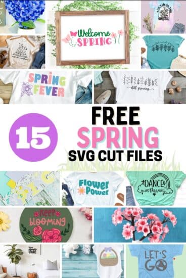 Spring Flowers SVG Cut file