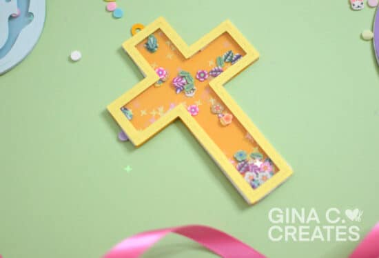 Cricut shaker gift tags for Easter