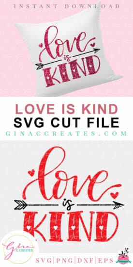 love is kind svg