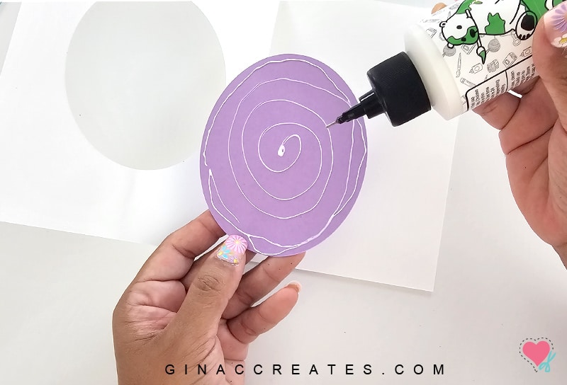 How to make a spinner card for Halloween, Cricut spinning card svg