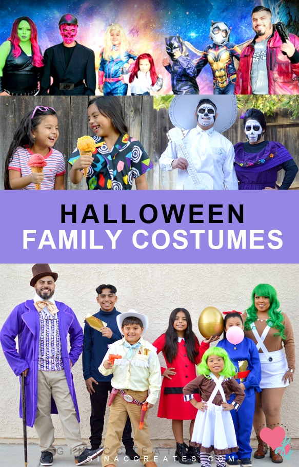 DIY Halloween Family costumes