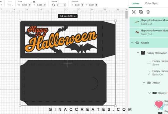 Happy Halloween Money Sleeve Free SVG