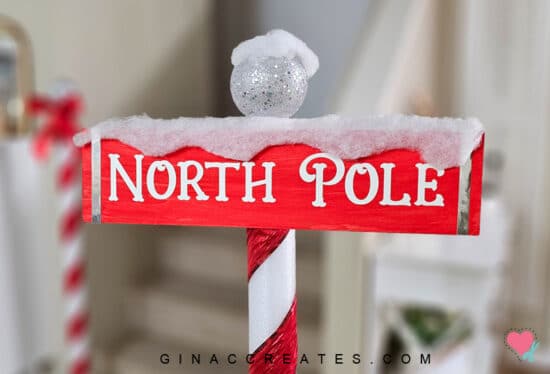 Dollar Tree North Pole Prop Christmas Decoration