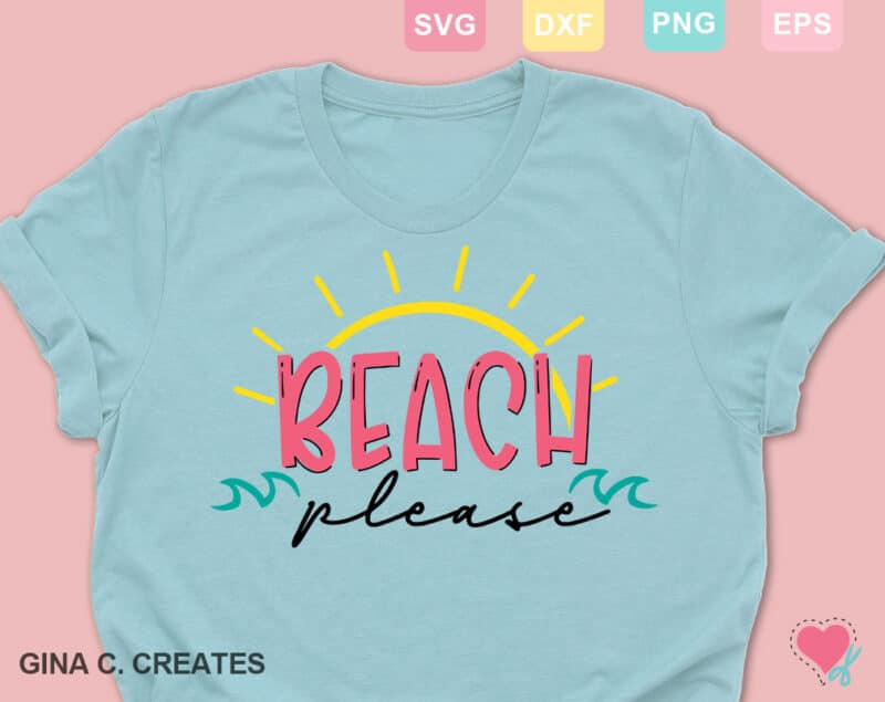 beach SVG, beach please svg