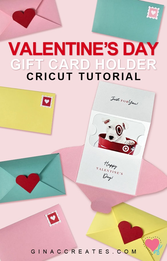 Valentine's Day Gift Card Holder SVG